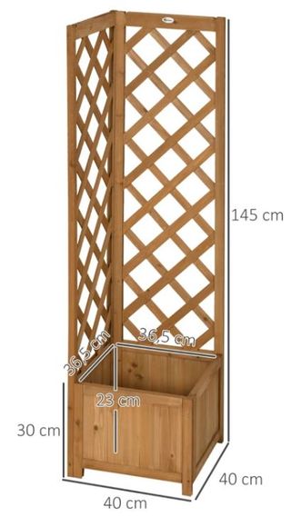 Jardinera madera rinconera NUEVA