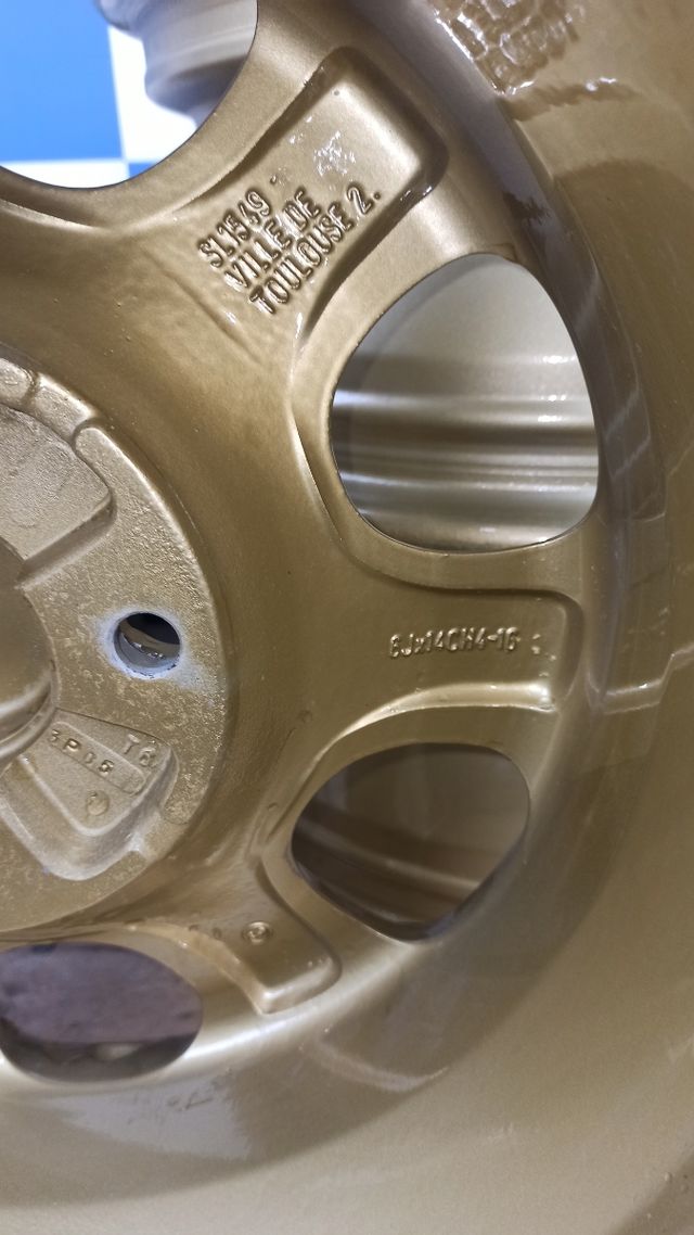 Juego de 4 llantas Speedline Citroen Saxo 1996