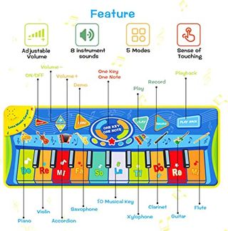 Alfombra de Piano musical