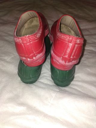 zapato zueco para la lluvia Hunter T37