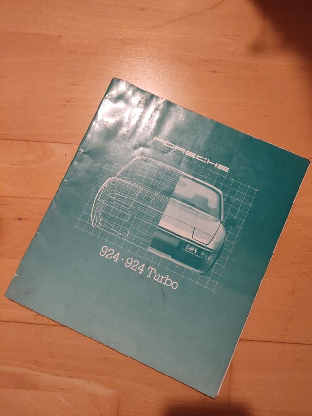 Catalogo Porsche 924 y 924 Turbo