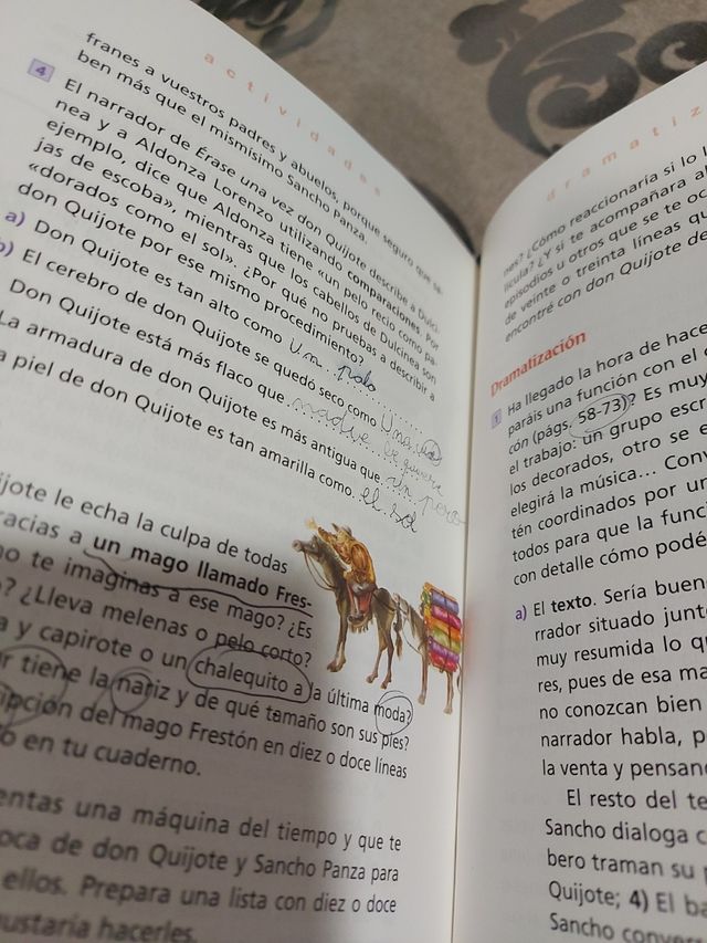 Libro Erase una vez Don Quijote