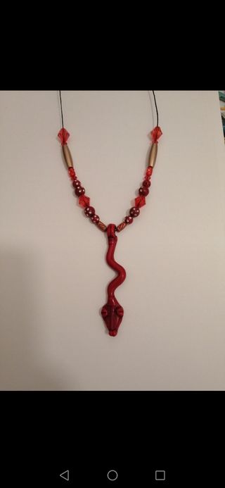 collar serpiente 