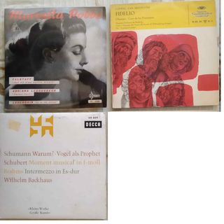 MÚSICA CLÁSICA - 22 discos EPs (45 rpm.)