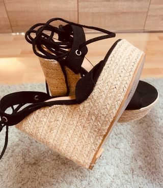 Sandalias plataforma señora