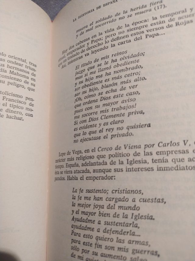 Historia de España contada por los poetas de Diaz