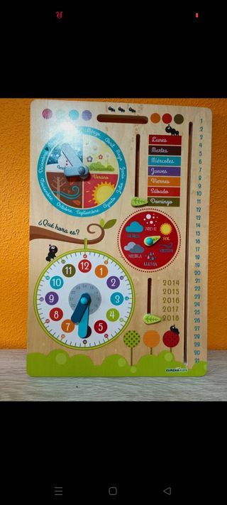 Calendario infantil Eureka Kid