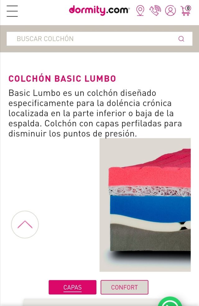 Colchón espalda medic Basic LUMBO
