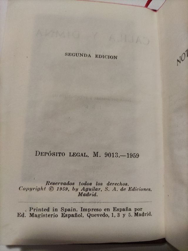 Calila y Dimna Fábulas