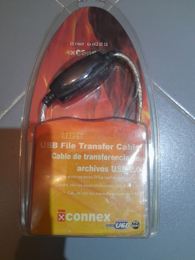 Cable de transferencia de archivos USB 2.0