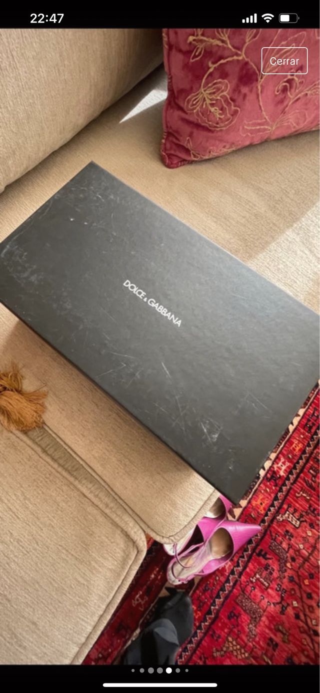 Zapatos fucsia de Dolce Gabana