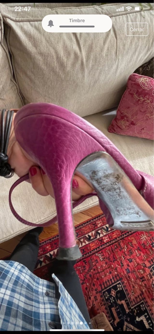 Zapatos fucsia de Dolce Gabana