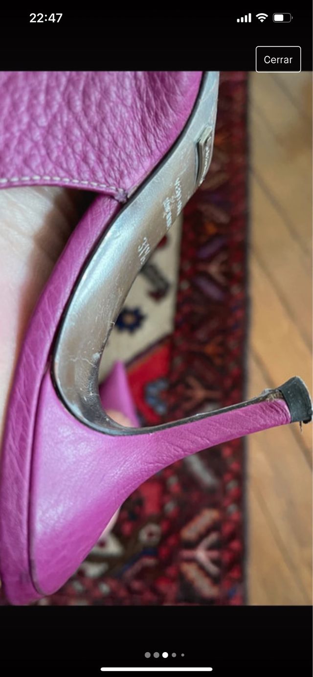 Zapatos fucsia de Dolce Gabana