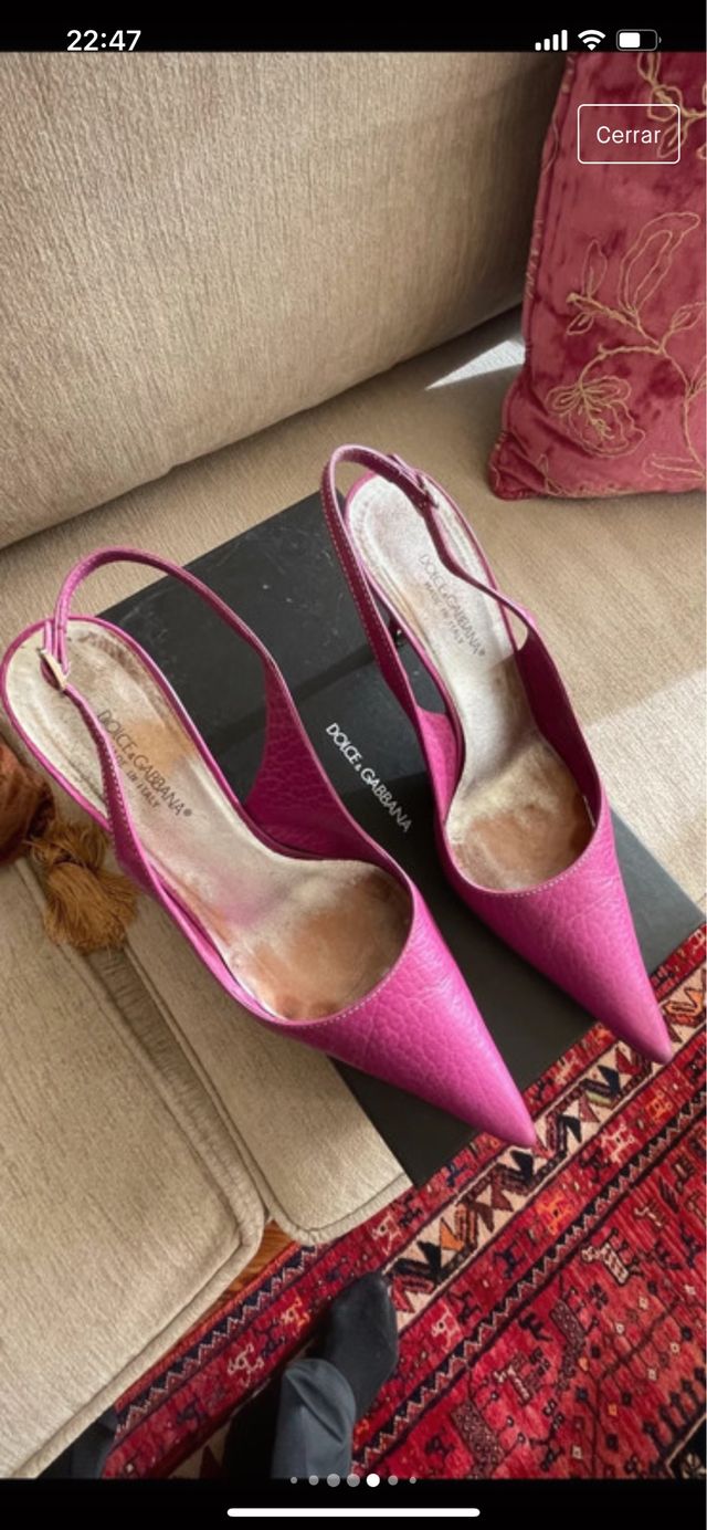 Zapatos fucsia de Dolce Gabana