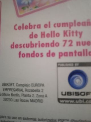 PSP DE HELLO KITTY 