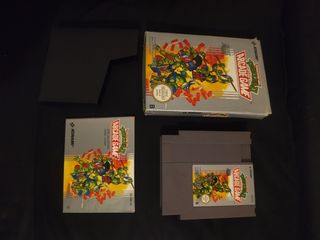 Turtles II Nintendo Nes Pal España