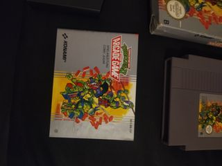 Turtles II Nintendo Nes Pal España