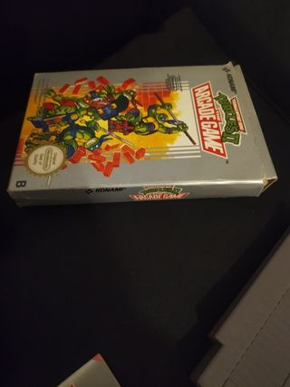 Turtles II Nintendo Nes Pal España