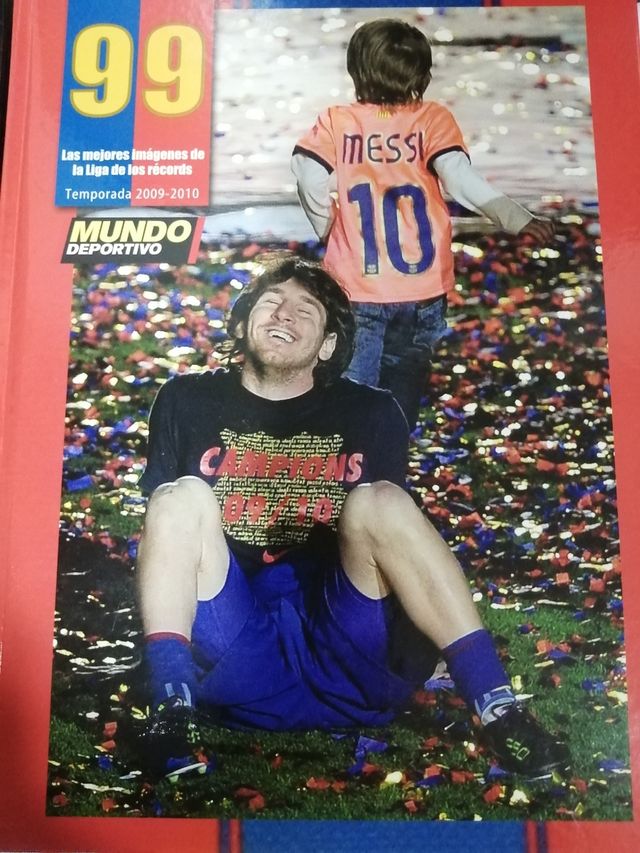 lote libros fútbol club barcelona