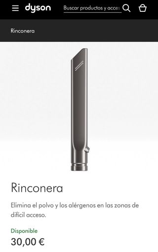 Accesorio aspiradora sin cable Dyson v10