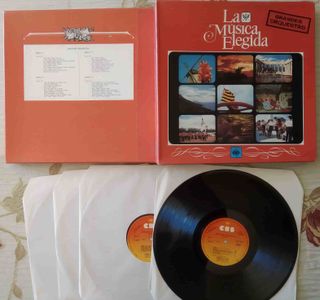 LA GRAN MÚSICA (CLÁSICA) - 8 CAJAS con 32 LPs