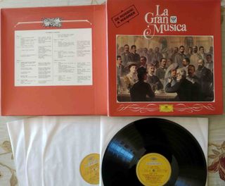 LA GRAN MÚSICA (CLÁSICA) - 8 CAJAS con 32 LPs