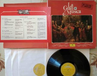 LA GRAN MÚSICA (CLÁSICA) - 8 CAJAS con 32 LPs