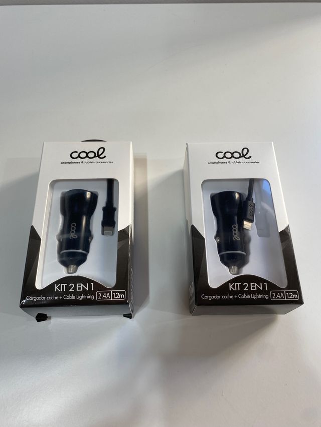 Set caricabatterie per accendisigari da auto