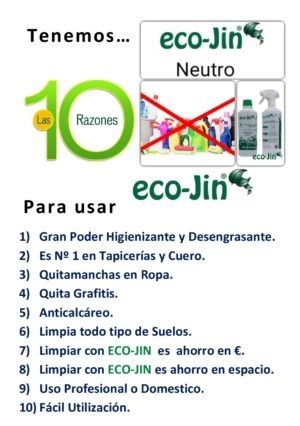 Eco-jin, el limpiador mas viral de TikTok 