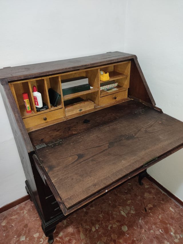 Antiguo mueble escritorio secreter
