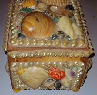 4 Cajas / Joyeros de madera (Vintage Retro)