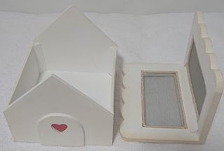 4 Cajas / Joyeros de madera (Vintage Retro)