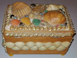 4 Cajas / Joyeros de madera (Vintage Retro)