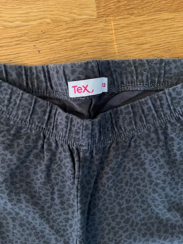 Lote 2 leggins talla 11-12 años