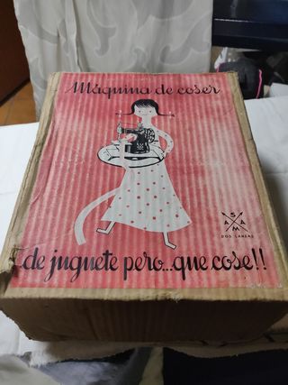 miniatura máquina de coser