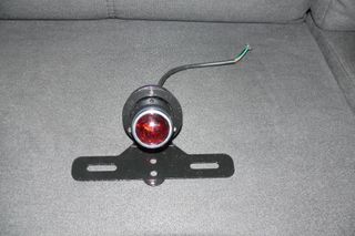 Suporte de Matricula com luz de presenca