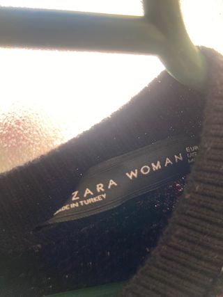 Vestido de punto Zara