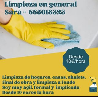 limpieza en general