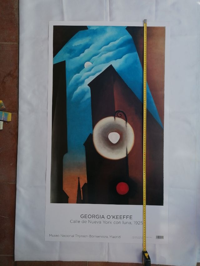 ARTE. PINTURA. MUJER. GEORGIA O'KEEFFE. PÓSTER