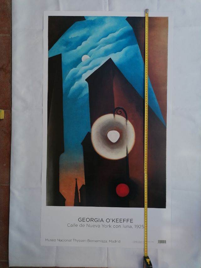 ARTE. PINTURA. MUJER. GEORGIA O'KEEFFE. PÓSTER