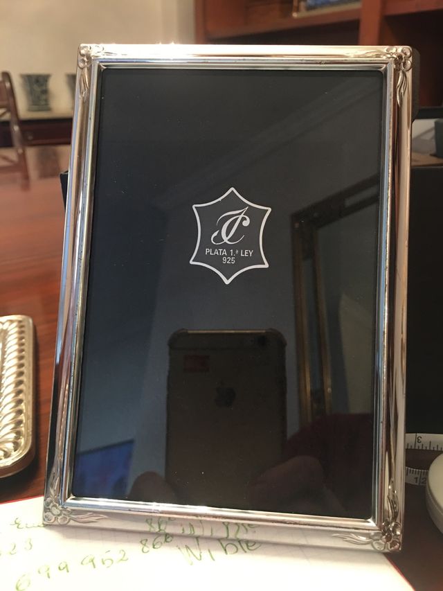 Cornice portafoto in argento
