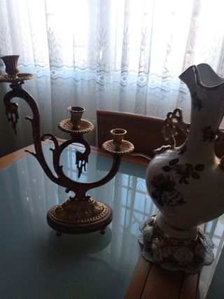 conjunto de centro de mesa