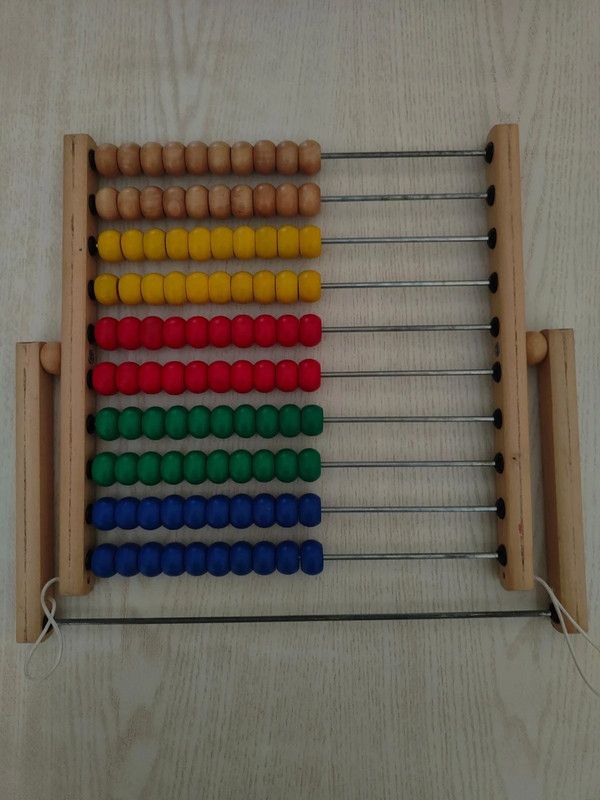 Abaco in legno per bambini
