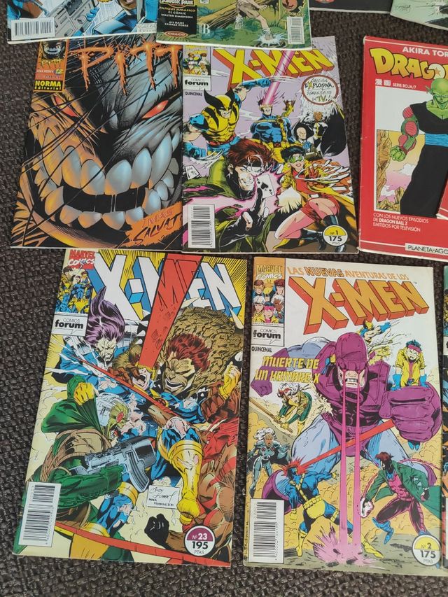 Comics variados Xmen dragonball war machine