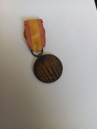 medalla antigua época Franco