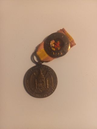 medalla antigua época Franco