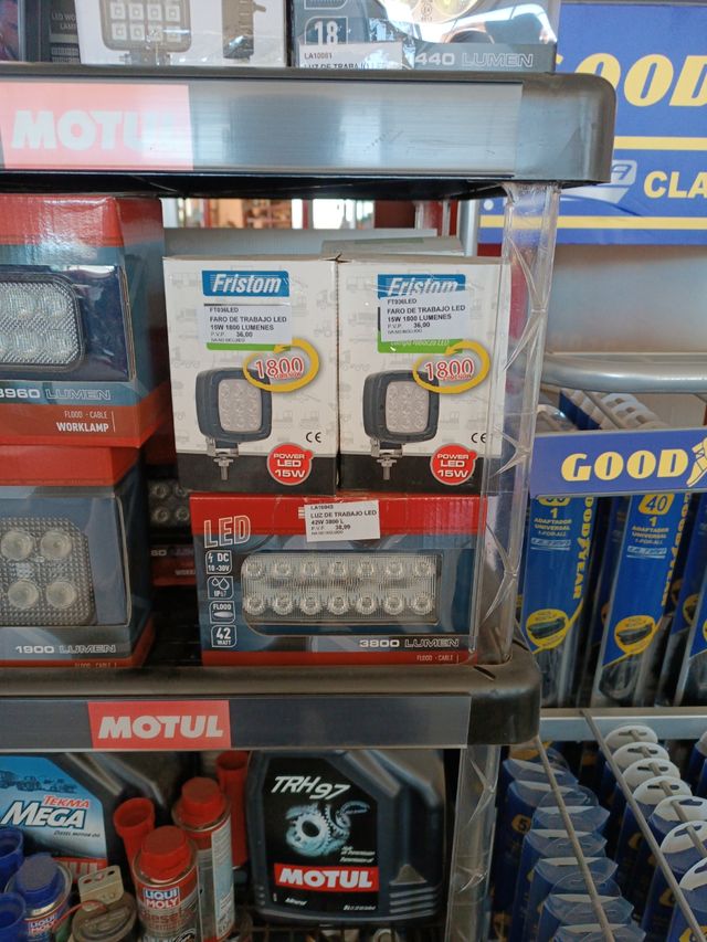 Pilotos led y faros de trabajo