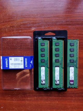 6GB MEMORIA RAM DDR3 - 1333MHZ 3X2GB KINGSTON