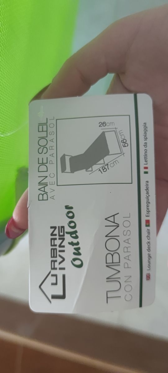 Hamaca jardín grande