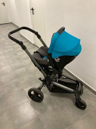 Carro de bebé trío con complementos